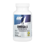 GAT, Sport, Omega-3, Natural Lemon, 90 Softgels