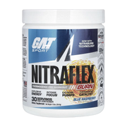 GAT, Sport, NITRAFLEX Burn, Blue Raspberry, 7.23 oz (204.9 g)