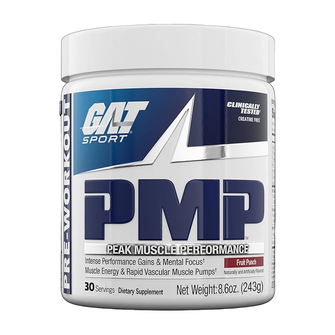 GAT SPORT PMP (Peak Muscle Performance), Pre-Workout, 30 Servings (Fruit Punch)