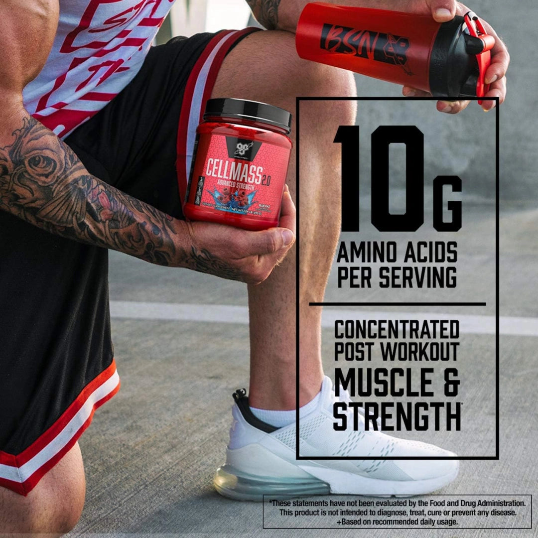 BSN, Cellmass 2.0®, Advanced Strength, Arctic Berry, 1.09 lb (495 g)