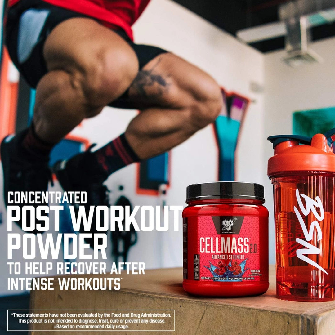 BSN, Cellmass 2.0®, Advanced Strength, Arctic Berry, 1.09 lb (495 g)