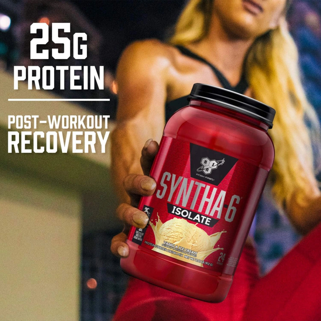 BSN, Syntha-6® Isolate, Protein Powder Drink Mix, Chocolate Peanut Butter, 4.02 lb (1.82 kg)