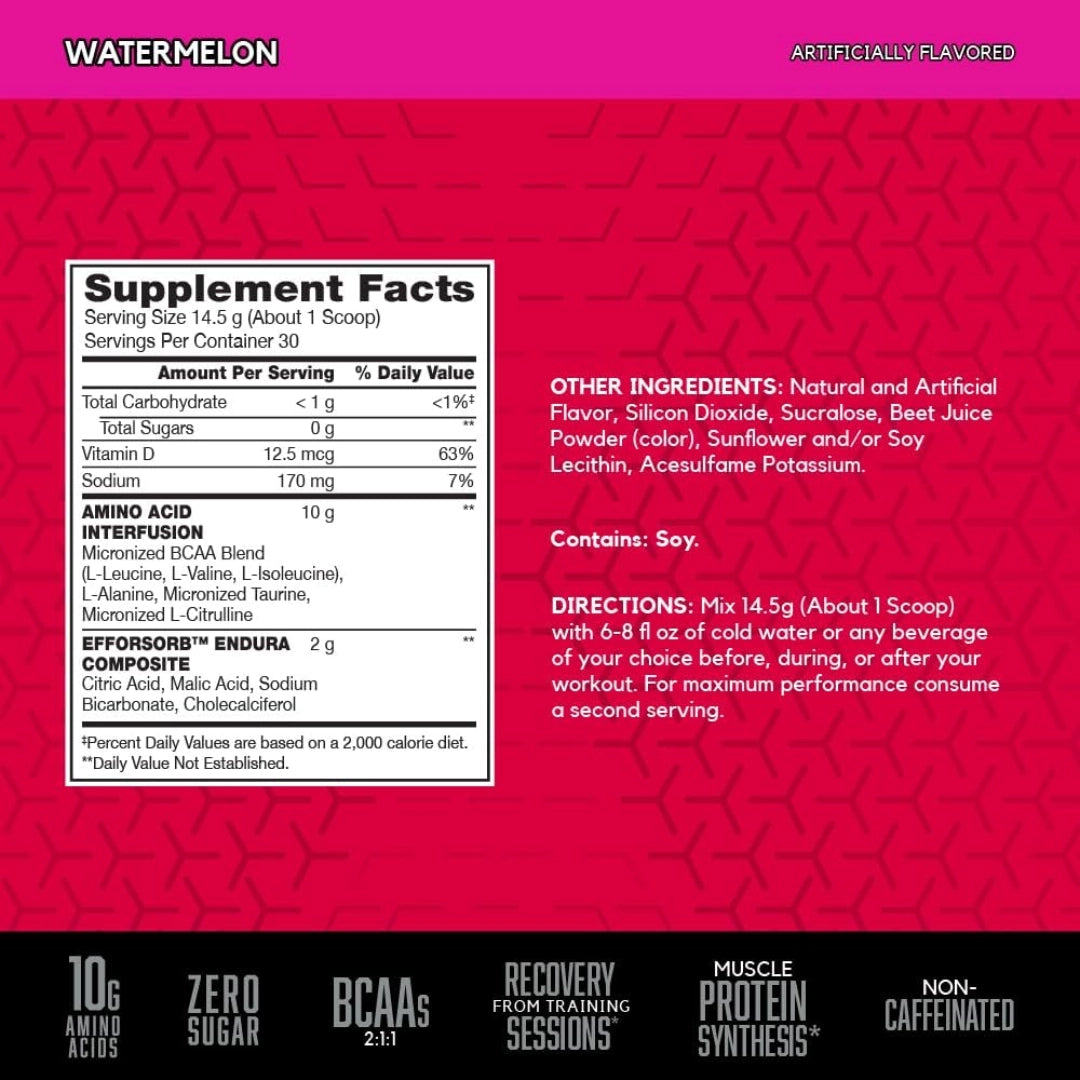 BSN, AminoX®, Endurance & Recovery, Watermelon, 15.3 oz (435 g)