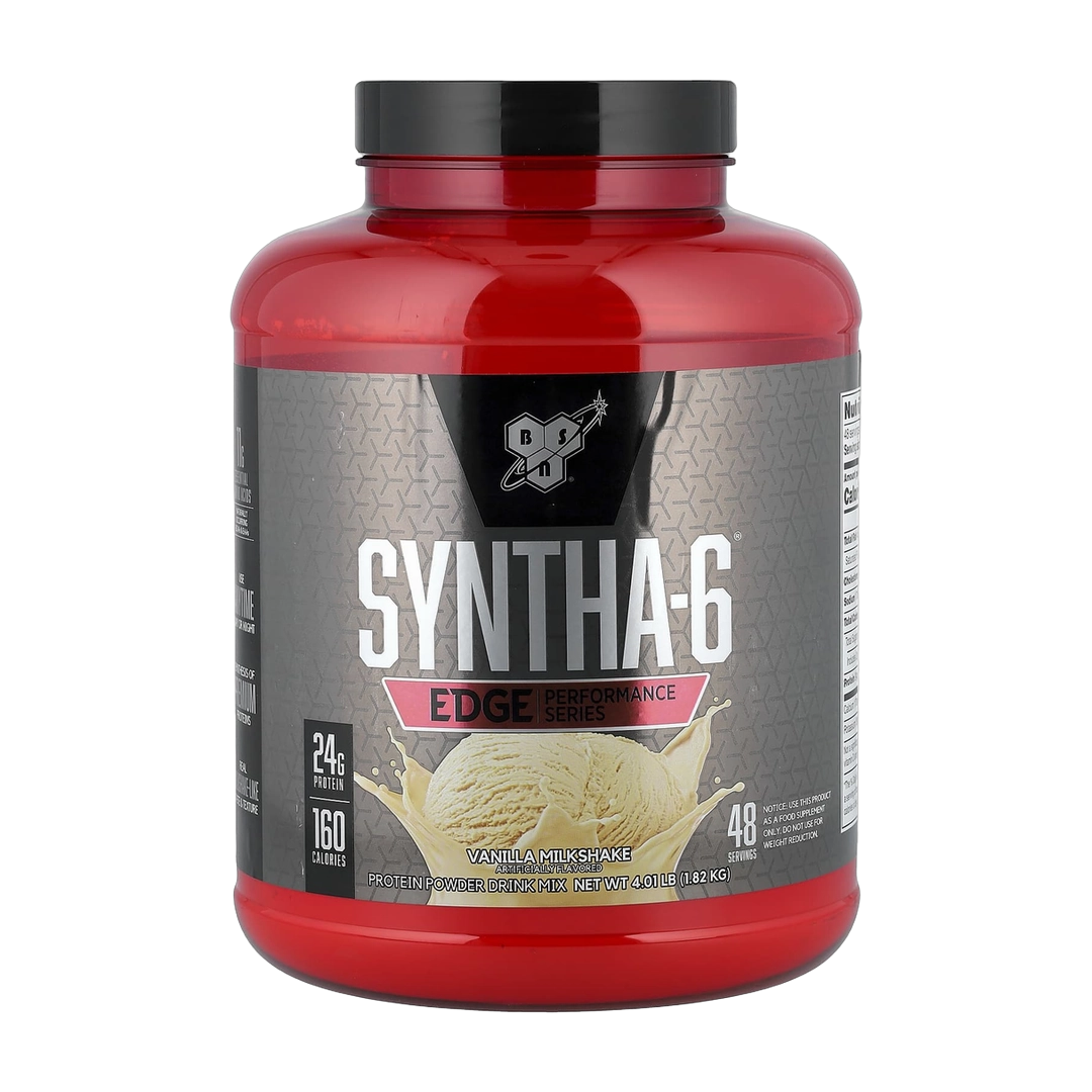 BSN, Syntha-6® Edge, Protein Powder Drink Mix, Vanilla Milkshake, 4.01 lb (1.82 kg)