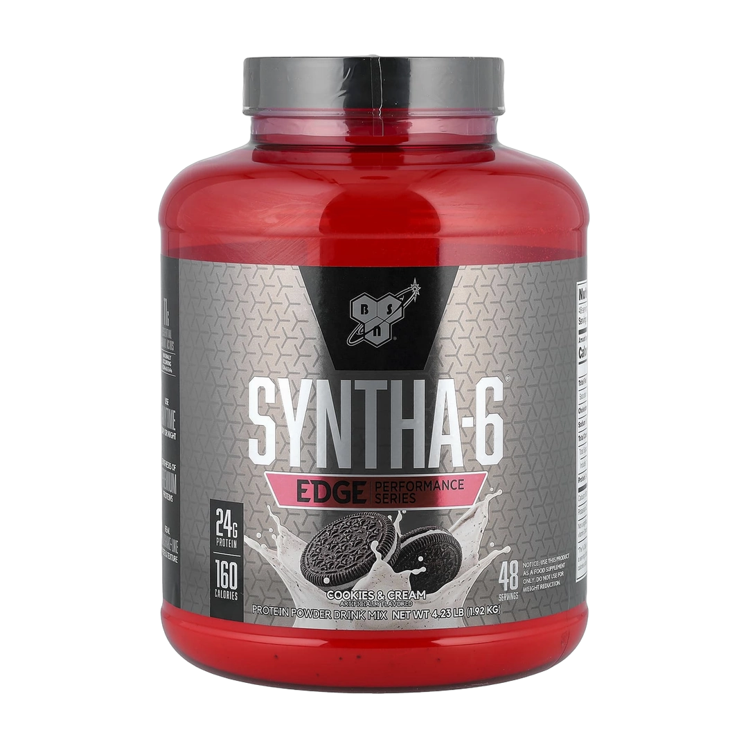 BSN, Syntha-6® Edge, Protein Powder Drink Mix, Cookies & Cream, 4.23 lb (1.92 kg)