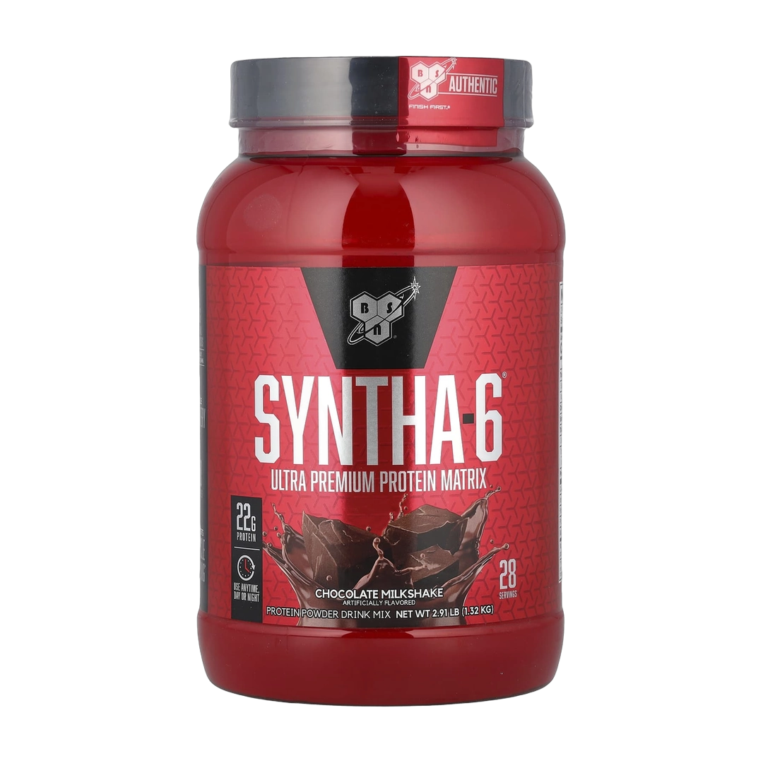 BSN, Syntha-6®, Ultra Premium Protein Matrix, Chocolate Milkshake, 2.91 lb (1.32 kg)