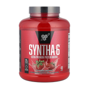 BSN, Syntha-6®, Ultra Premium Protein Matrix, Strawberry Milkshake, 5 lbs (2.27 kg)