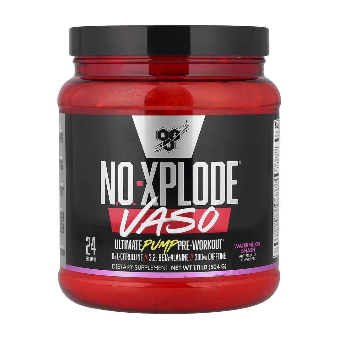 BSN, No-Xplode® VASO, Ultimate Pump Pre-Workout, Watermelon Smash, 1.11 lb (504 g)
