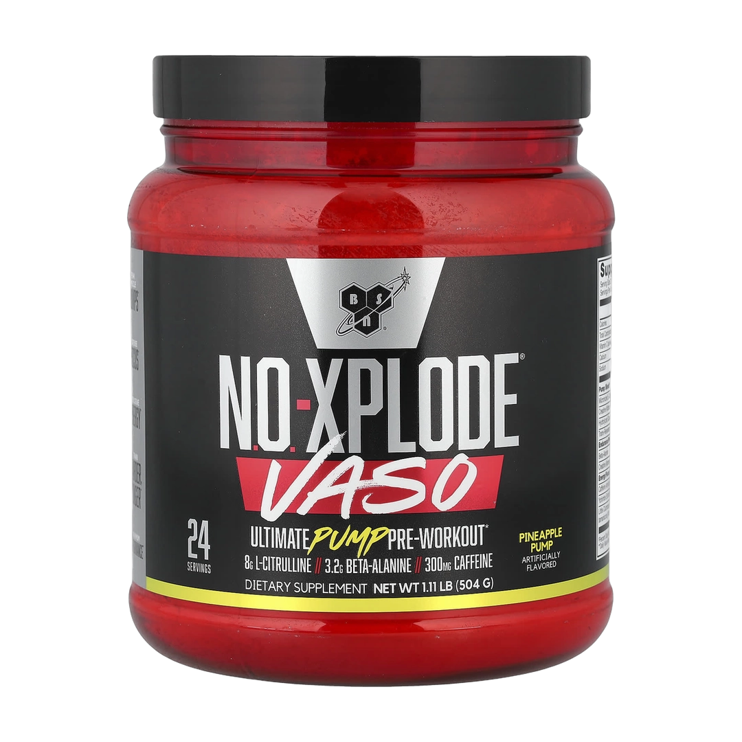 BSN, No-Xplode® VASO, Ultimate Pump Pre-Workout, Pineapple Pump, 1.11 lb (504 g)