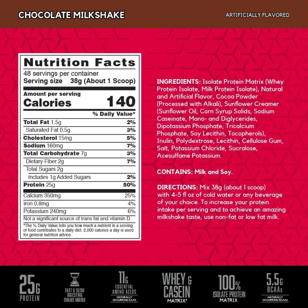 BSN, Syntha-6® Isolate, Protein Powder Drink Mix, Chocolate Milkshake, 4.02 lb (1.82 kg)