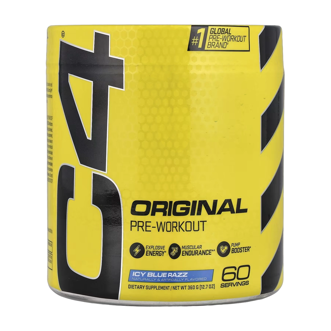 C4 / Cellucor, C4® Original, Pre-Workout, Icy Blue Razz, 12.7 oz (360 g)