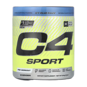 C4 / Cellucor, C4® Sport, Pre-Workout, Icy Blue Razz, 8.6 oz (244 g)