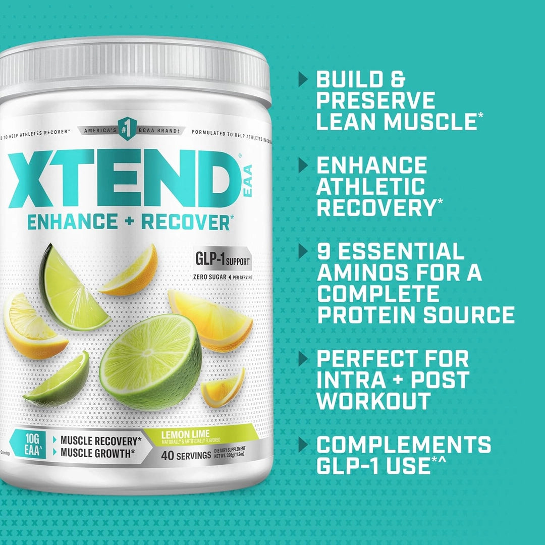XTEND, EAA, Lemon Lime, 11.9 oz (336 g)
