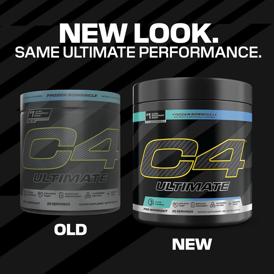 C4 / Cellucor, C4® Ultimate, Pre-Workout, Frozen Bombsicle, 14.1 oz (400 g)