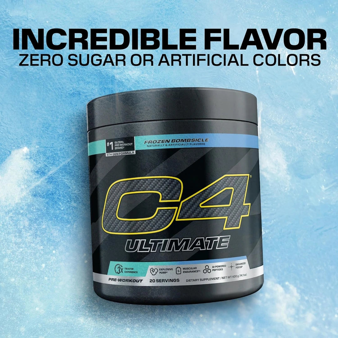 C4 / Cellucor, C4® Ultimate, Pre-Workout, Frozen Bombsicle, 14.1 oz (400 g)
