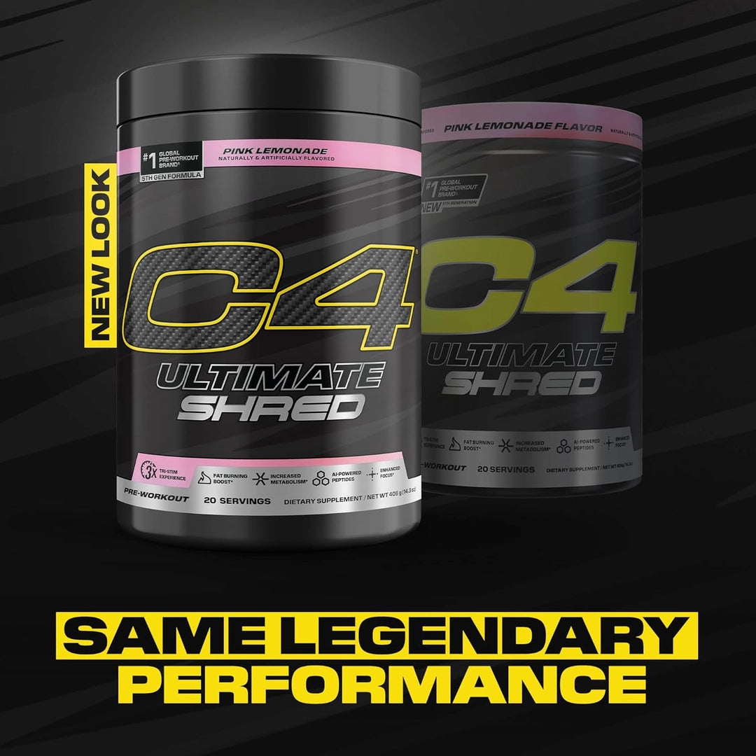 C4 / Cellucor, C4® Ultimate Shred, Pre-Workout, Pink Lemonade, 14.3 oz (406 g)