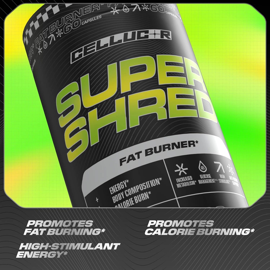 C4 / Cellucor, Super Shred, Fat Burner, 60 Capsules