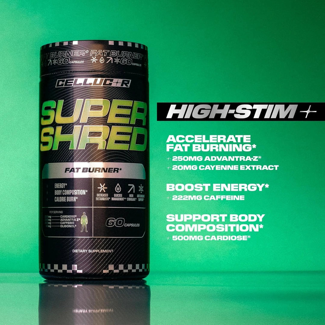 C4 / Cellucor, Super Shred, Fat Burner, 60 Capsules
