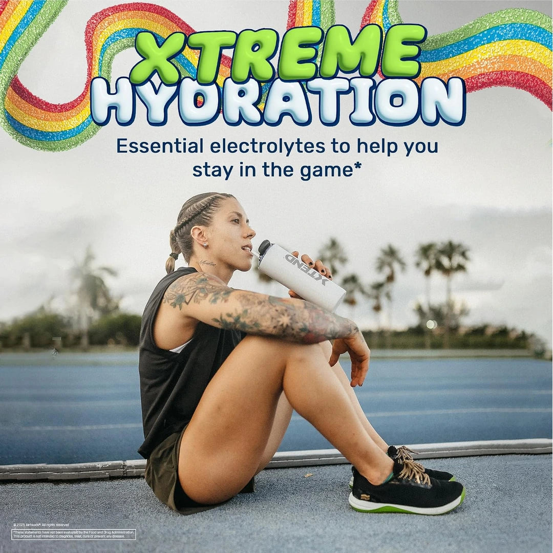 XTEND, 7G BCAA, Air Heads Extreme Candy® Rainbow Berry, 16 oz (447 g)
