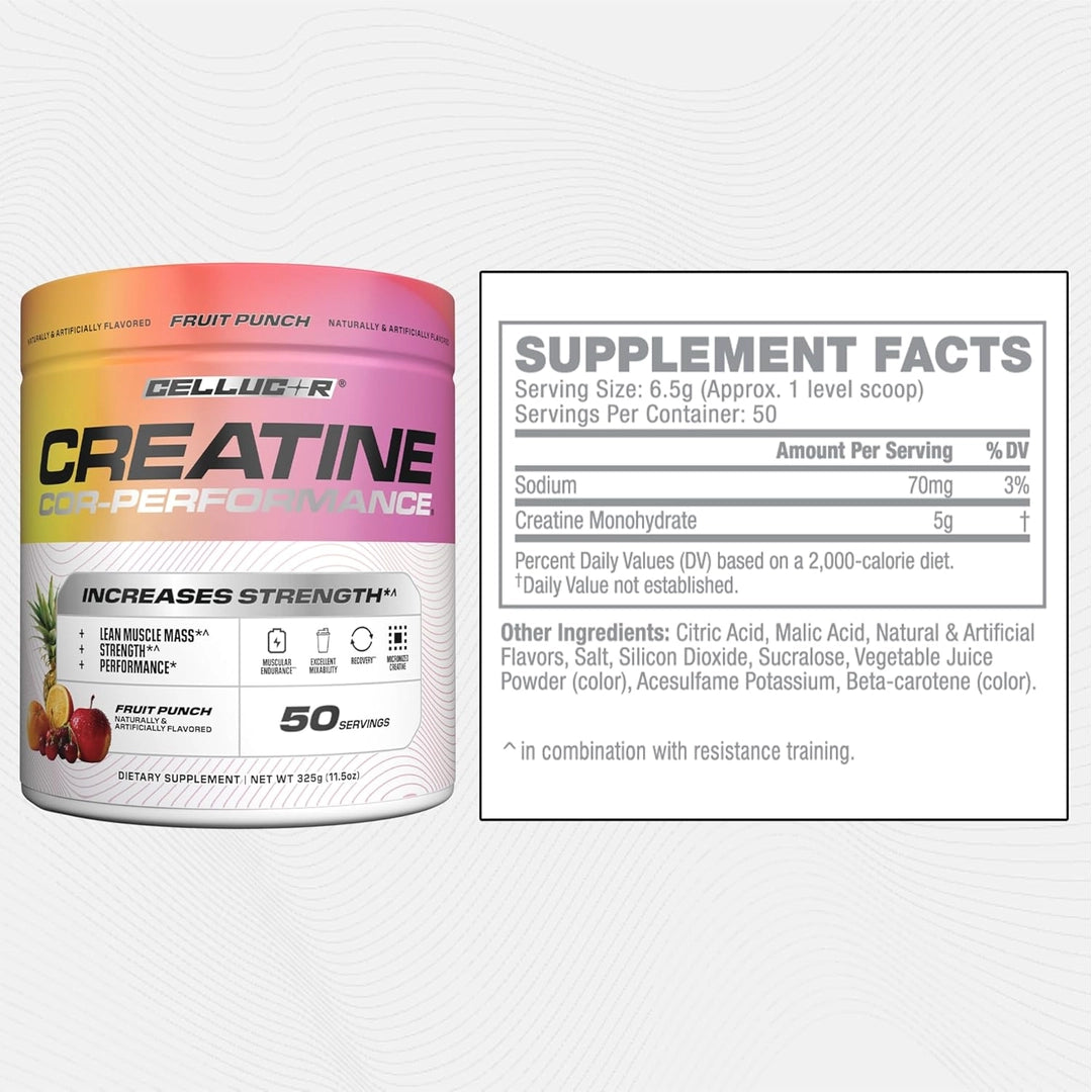 C4 / Cellucor, COR-Performance® Creatine, Fruit Punch, 11.5 oz (325 g)