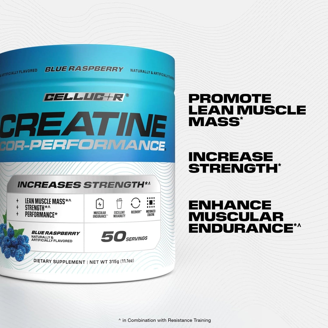 C4 / Cellucor, COR-Performance® Creatine, Blue Raspberry, 11.1 oz (315 g)