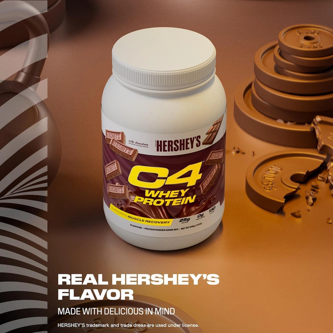 C4 / Cellucor, C4® Whey Protein, Hershey's Milk Chocolate, 5.24 lb (2.38 kg)