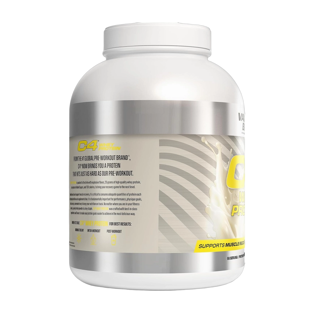 C4 / Cellucor, C4® Whey Protein, Vanilla Bean, 5.02 lb (2.28 kg)