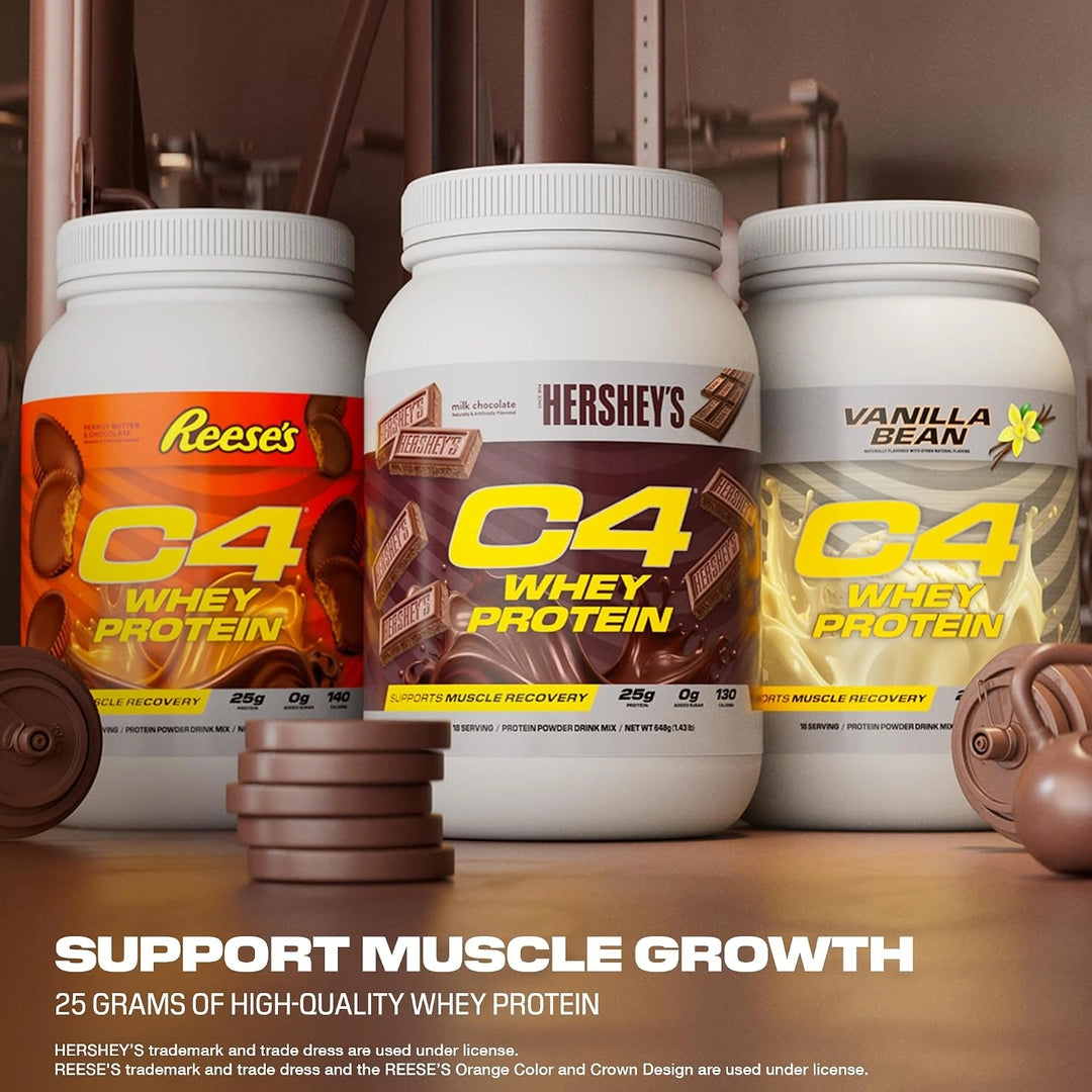 C4 / Cellucor, C4® Whey Protein, Vanilla Bean, 5.02 lb (2.28 kg)