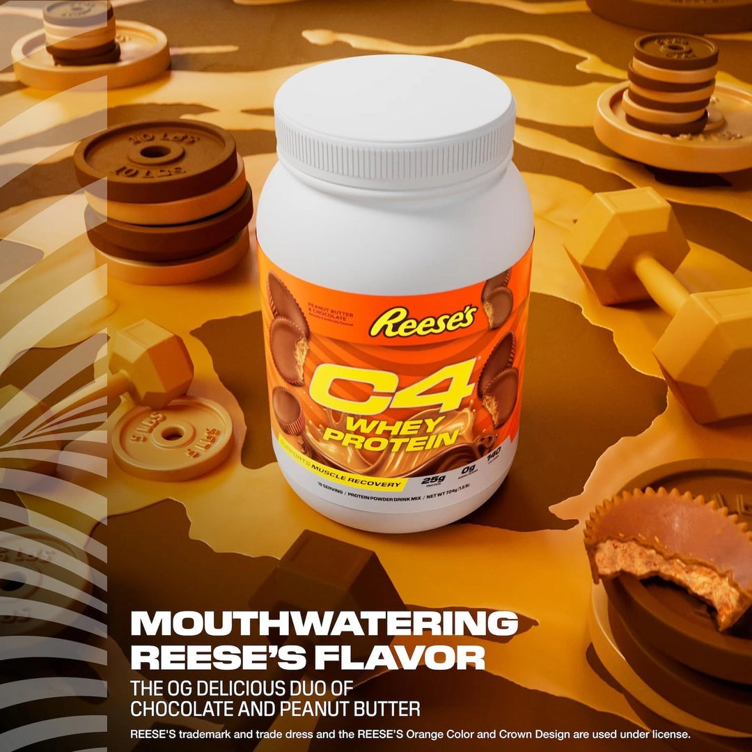 C4 / Cellucor, C4® Whey Protein, Reese's Peanut Butter & Chocolate, 2.48 lb (1.13 kg)