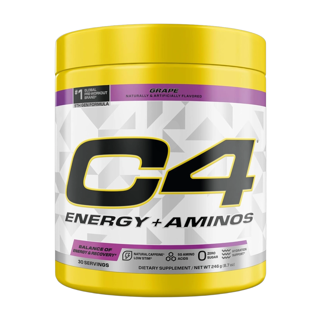 C4 / Cellucor, C4® Energy + Aminos, Grape, 8.7 oz (246 g)