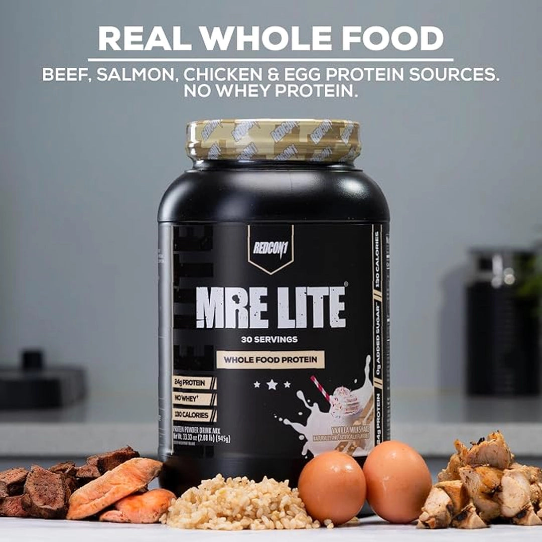 Redcon1, MRE Lite, Whole Food Protein, Blueberry Cobbler, 1.92 lb (870 g)