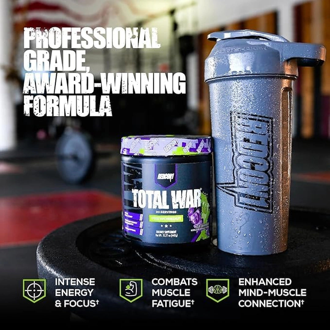 Redcon1, Total War®, Pre-Workout, Sour Gummy Bear, 15.77 oz (447 g)