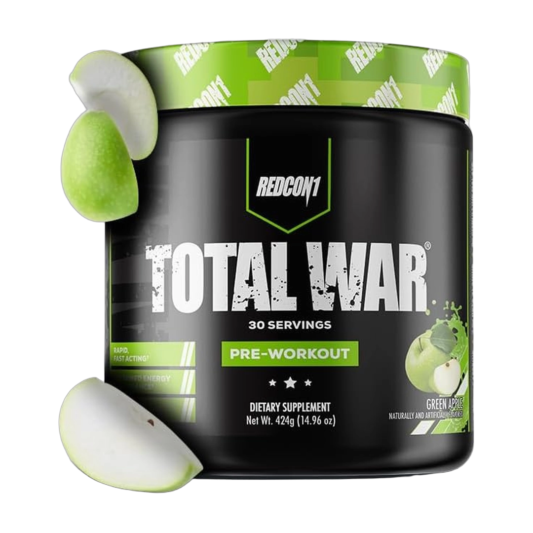 Redcon1, Total War, Pre-Workout, Green Apple, 15.66 oz (444 g)