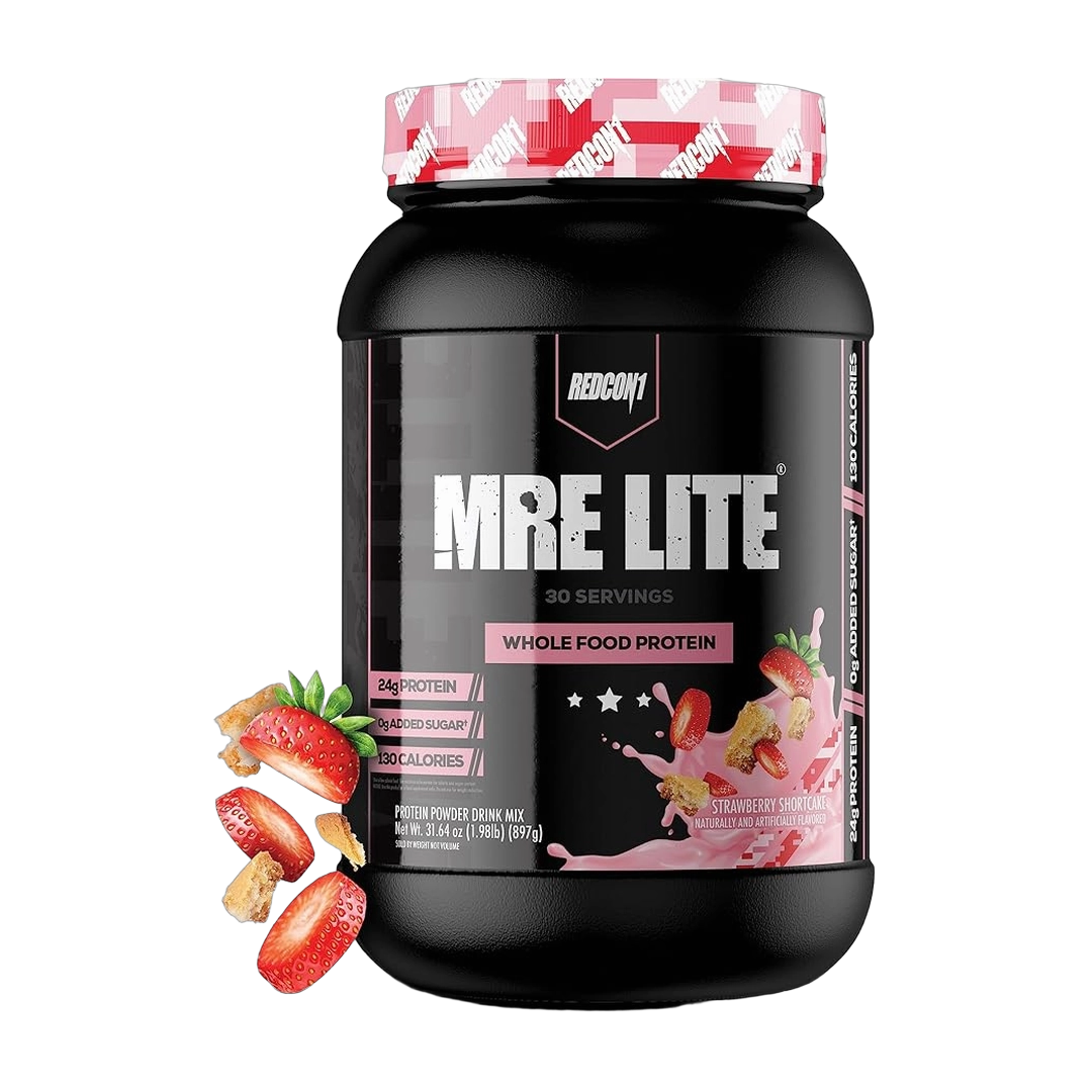Redcon1, MRE Lite, Whole Food Protein, Strawberry Shortcake, 1.92 lb (870 g)