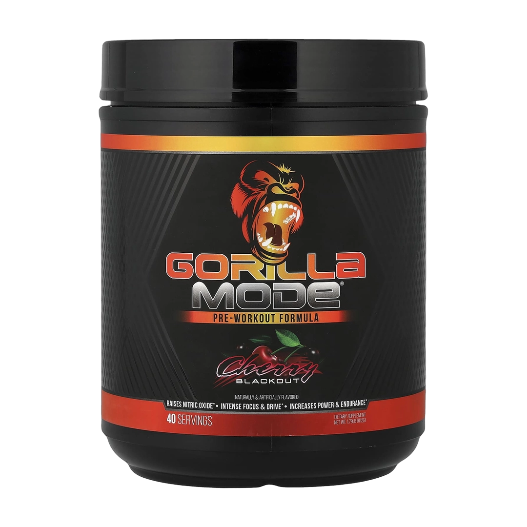 Gorilla Mind, Mode®, Pre-Workout Formula, Cherry Blackout, 1.79 lb (812 g)