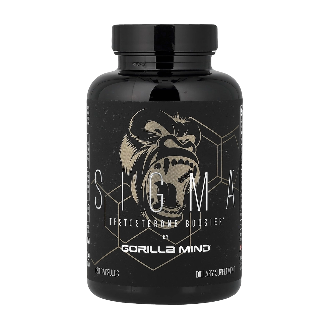 Gorilla Mind, Sigma™, Testosterone Booster, 120 Capsules