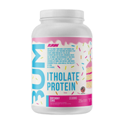 Raw Nutrition, Bum, Itholate® Protein, Birthday Cake, 29.1 oz (825 g)