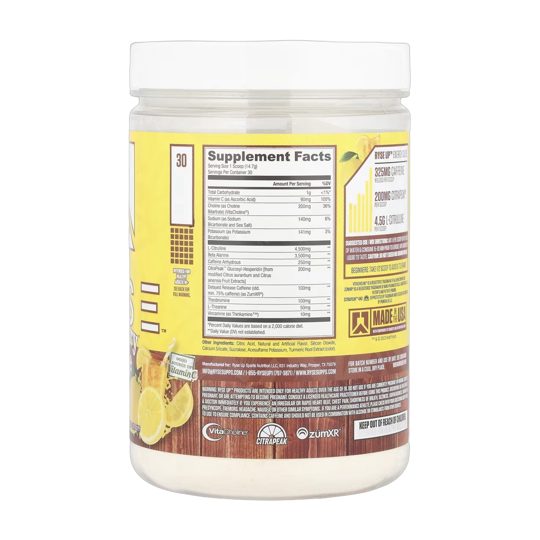 RYSE, Loaded Pre, Country Time™ Lemonade, 15.6 oz (441 g)