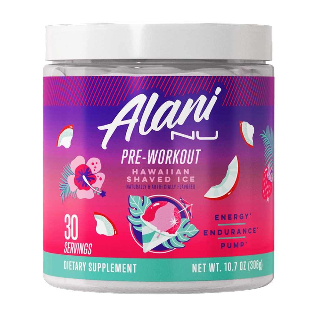 Alani Nu, Pre-Workout, Hawaiian Shaved Ice, 10.7 oz (306 g)