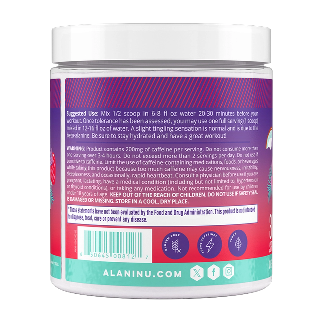 Alani Nu, Pre-Workout, Hawaiian Shaved Ice, 10.7 oz (306 g)