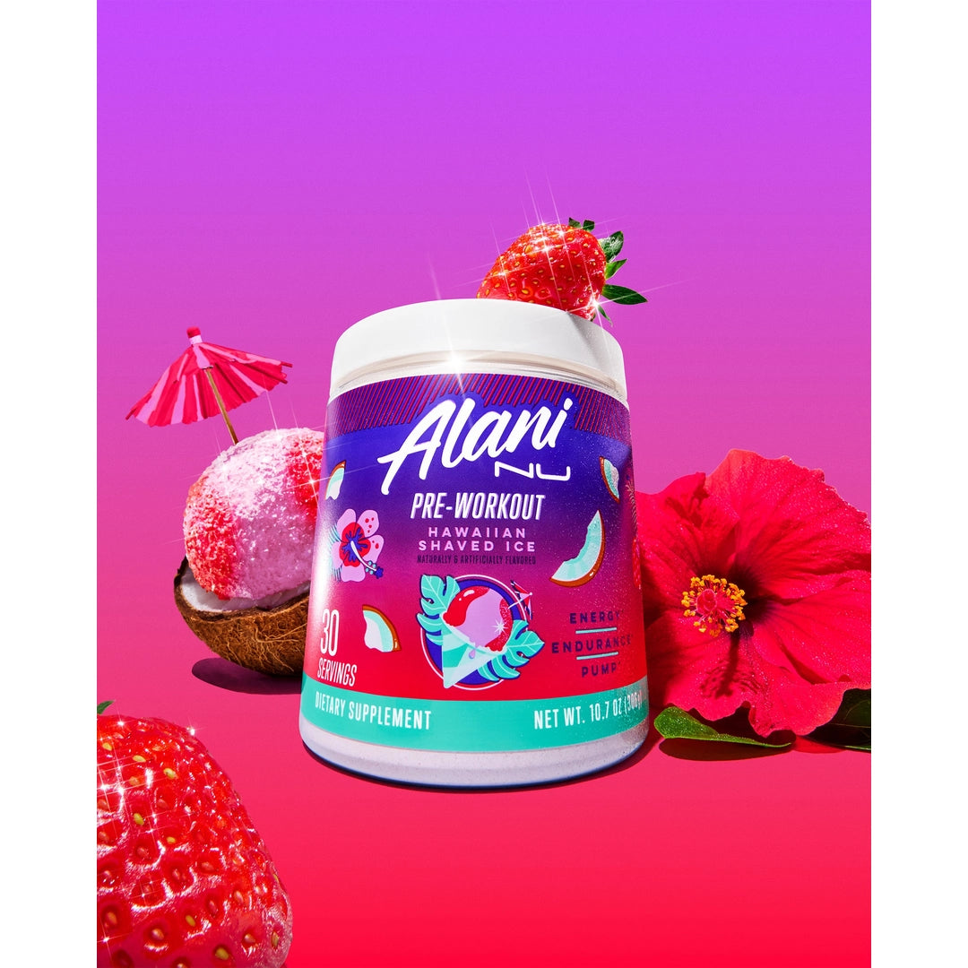Alani Nu, Pre-Workout, Hawaiian Shaved Ice, 10.7 oz (306 g)