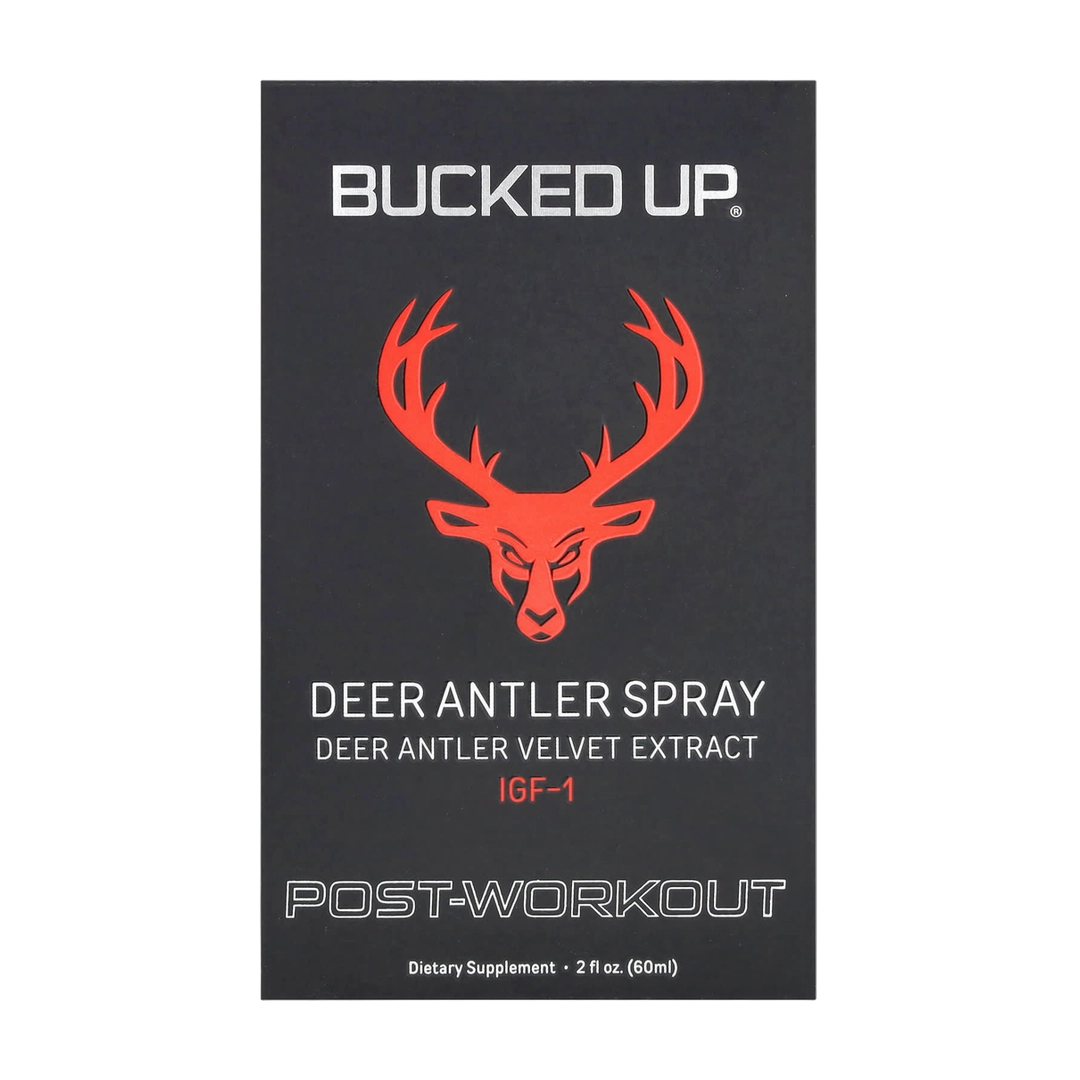 Bucked Up, Deer Antler Spray, Post Workout, 2 oz (60 ml)