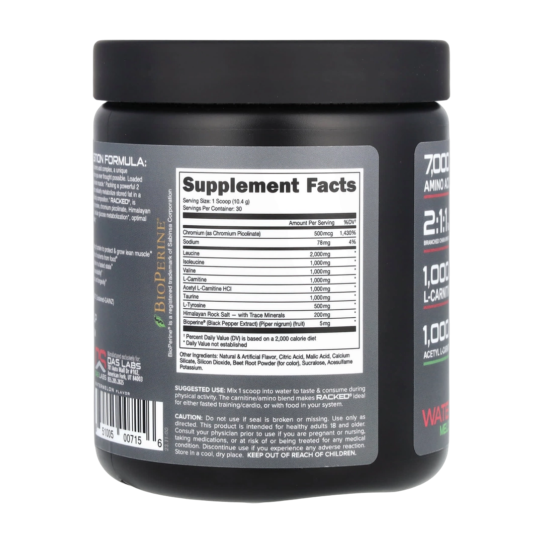 Bucked Up, Racked BCAA, Watermelon, 11 oz (312 g)