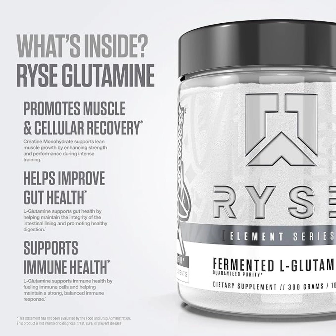 RYSE, Element Series, Fermented L-Glutamine, 10.6 oz (300 g)