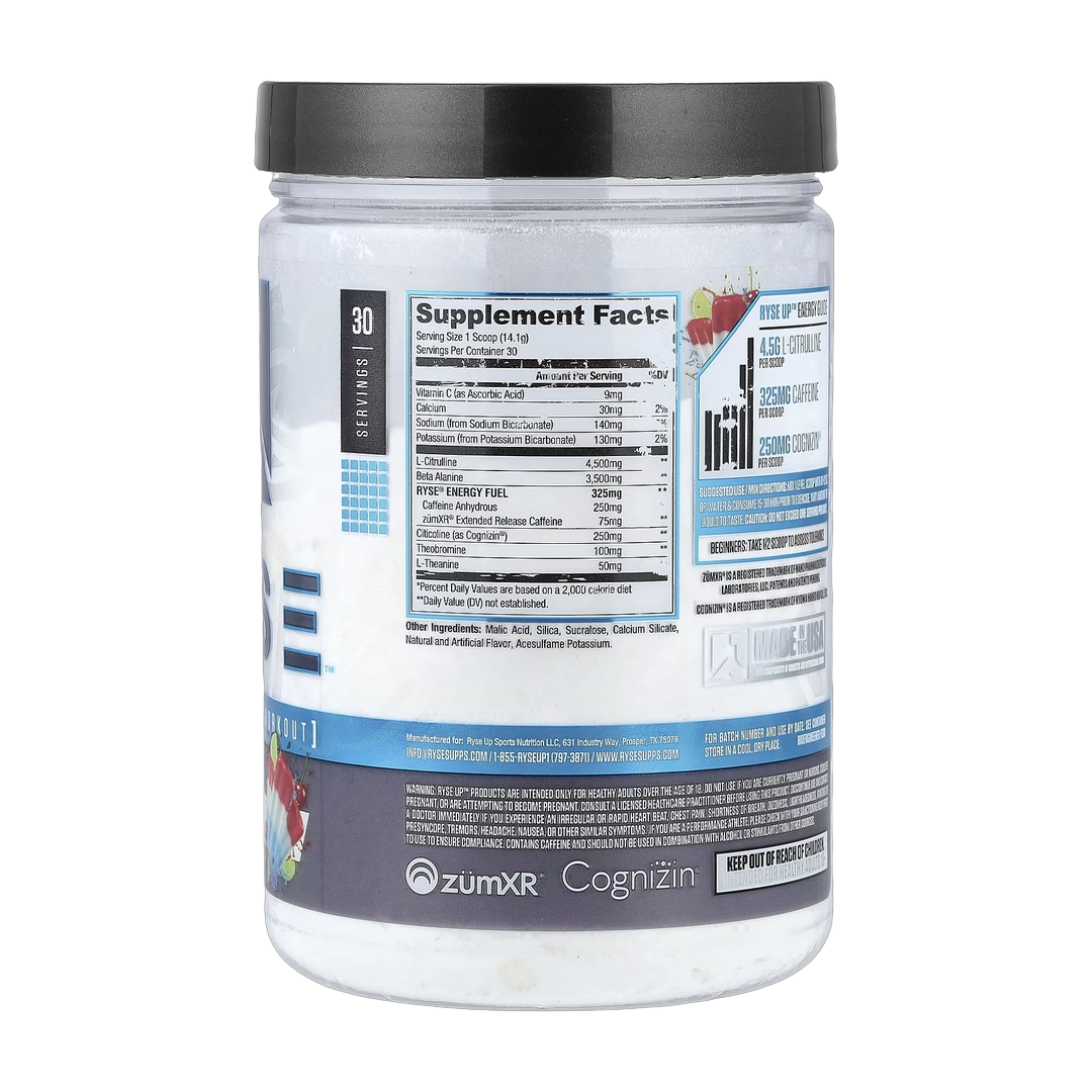 RYSE, Loaded Pre, Freedom Rocks, 14.9 oz (423 g)