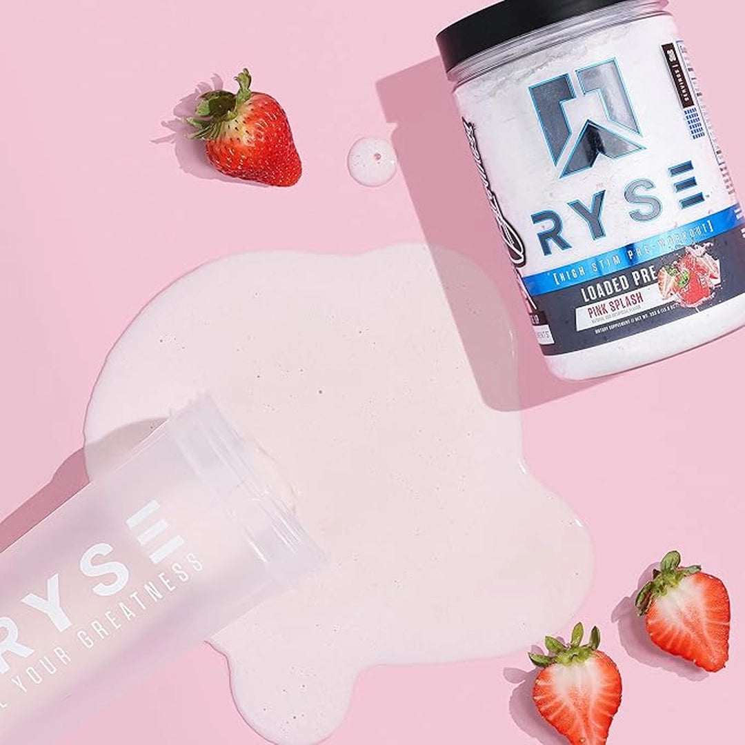 RYSE, Loaded Pre, High Stim Pre-Workout, Pink Splash, 13.9 oz (393 g)