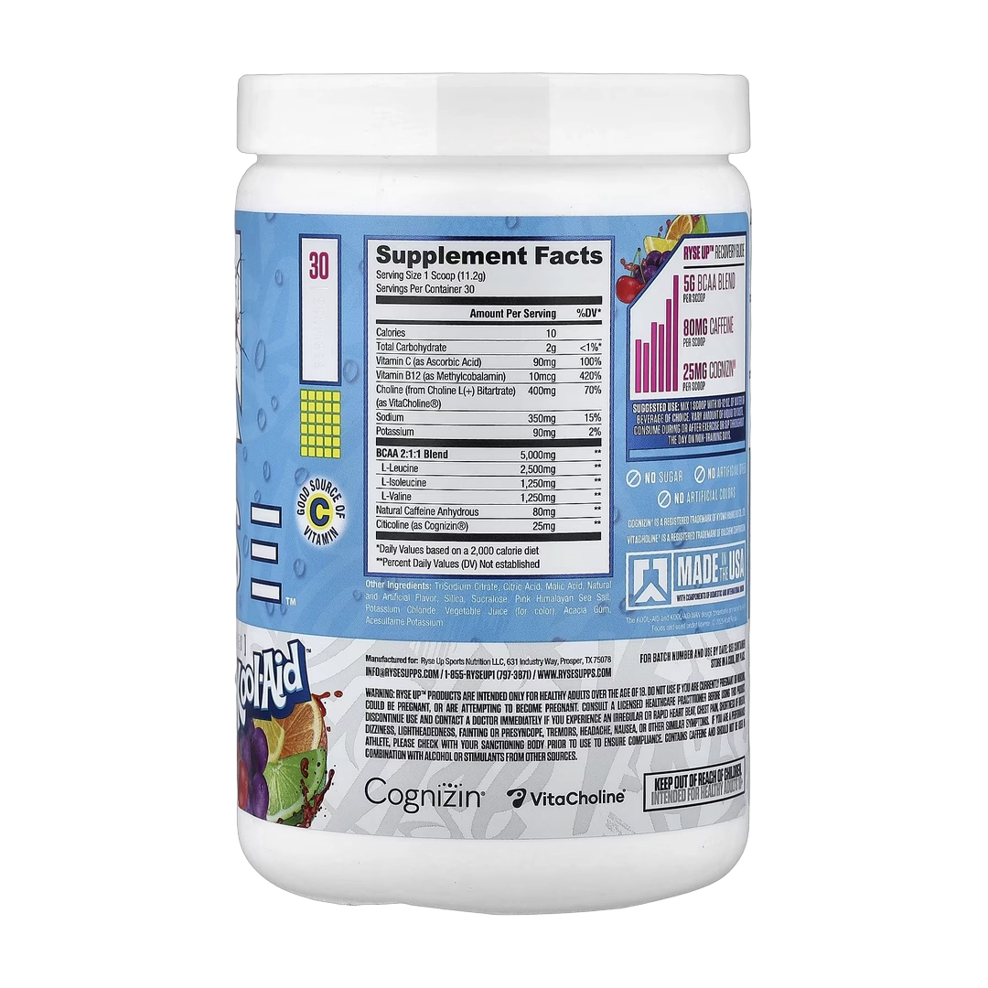 RYSE, Element Series, BCAA Focus, Kool-Aid™, Tropical Punch, 11.9 oz (336 g)
