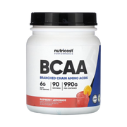 Nutricost, Performance, BCAA, Raspberry Lemonade, 2.2 lb, 990 g front packaging view