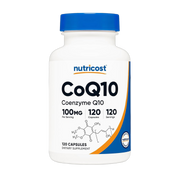 Nutricost, CoQ10, 200mg, 120 Capsules front packaging view
