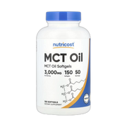 Nutricost, MCT Oil, 150 Softgels front packaging view